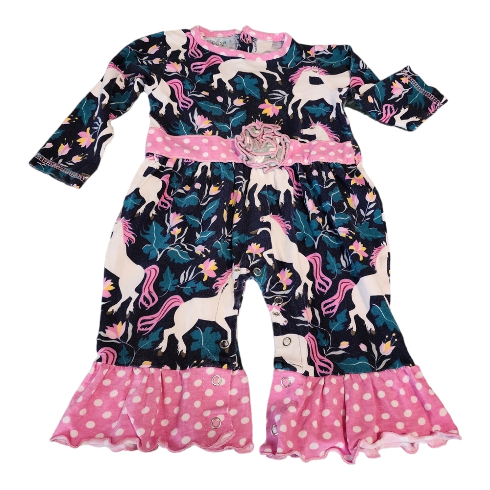 Ann Loren Romper 6-12 Months
